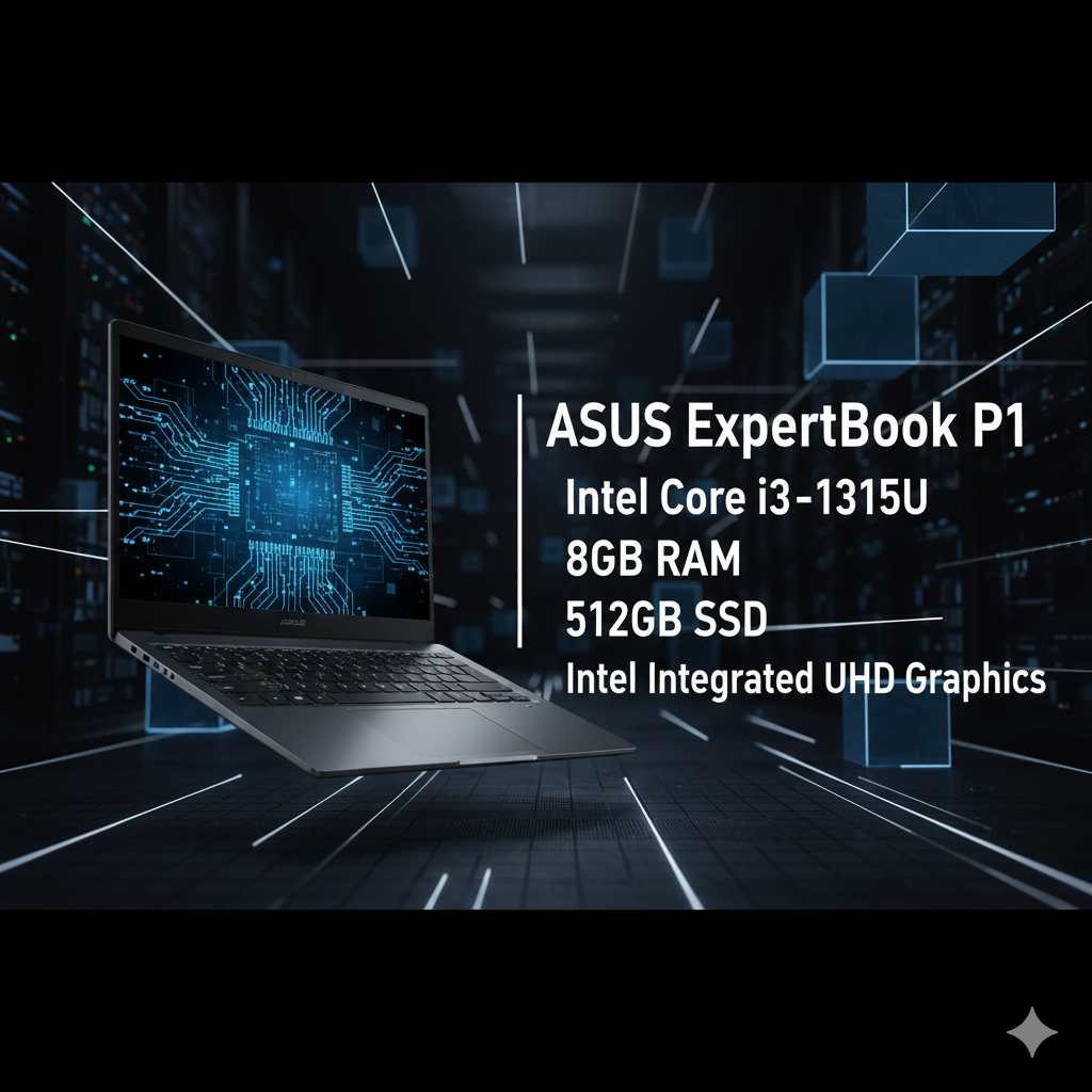 ASUS Expertbook P1 (P1503CVA-S70501WS)   Laptop 