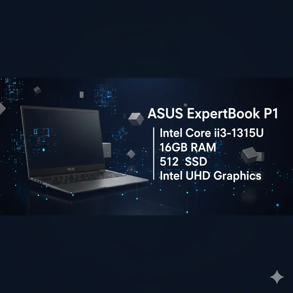 ASUS ExpertBook P1 (P1503CVA) Laptop