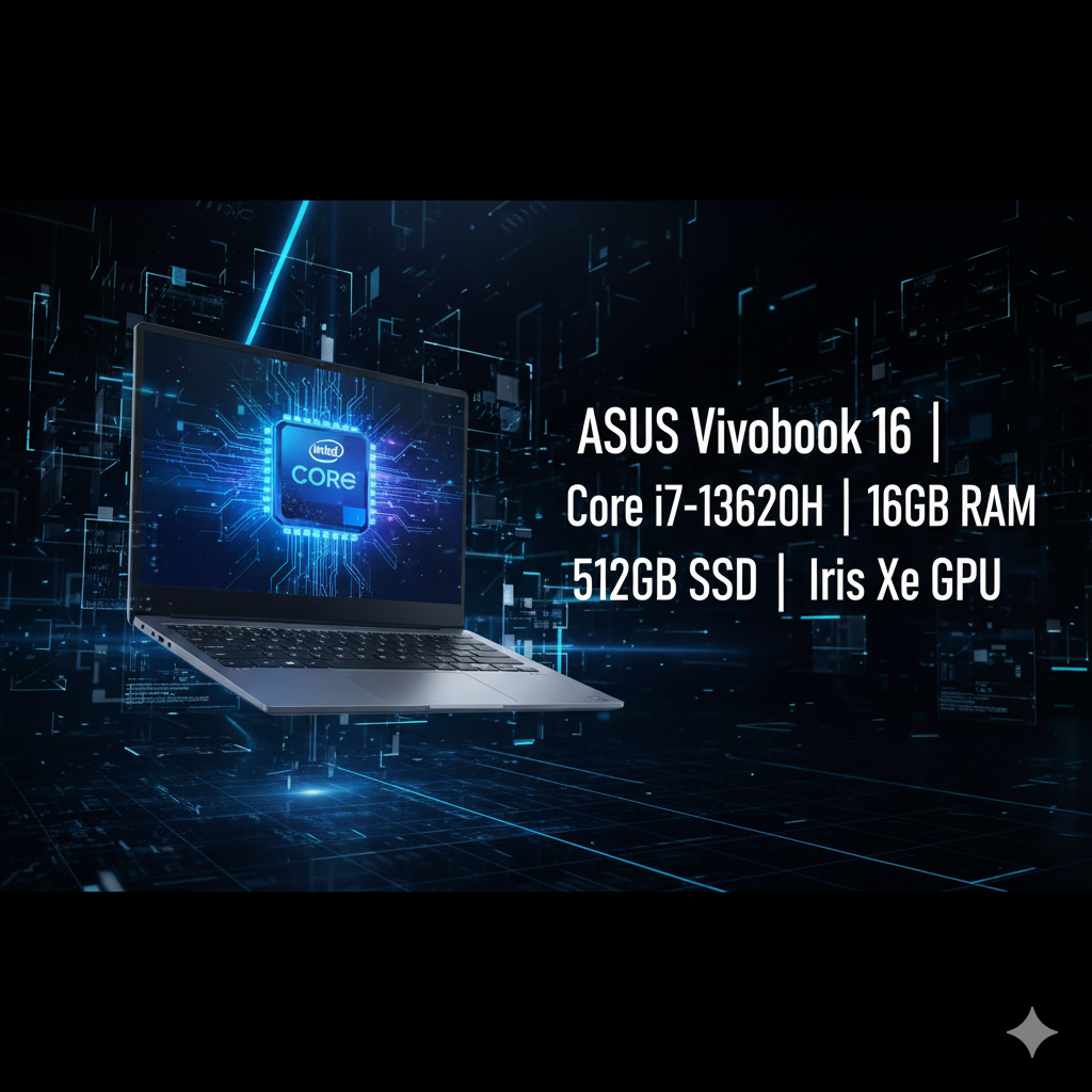 ASUS Vivobook 16 (2025) (X1605VA-MB1628WS)  Laptop 