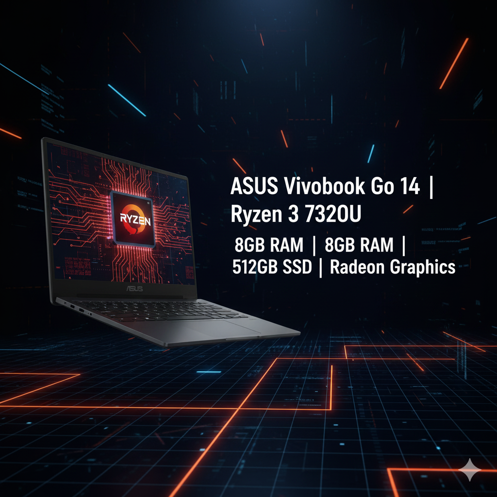 ASUS Vivobook Go 14-  2023 (E1404FA-NK322WS) Laptop 