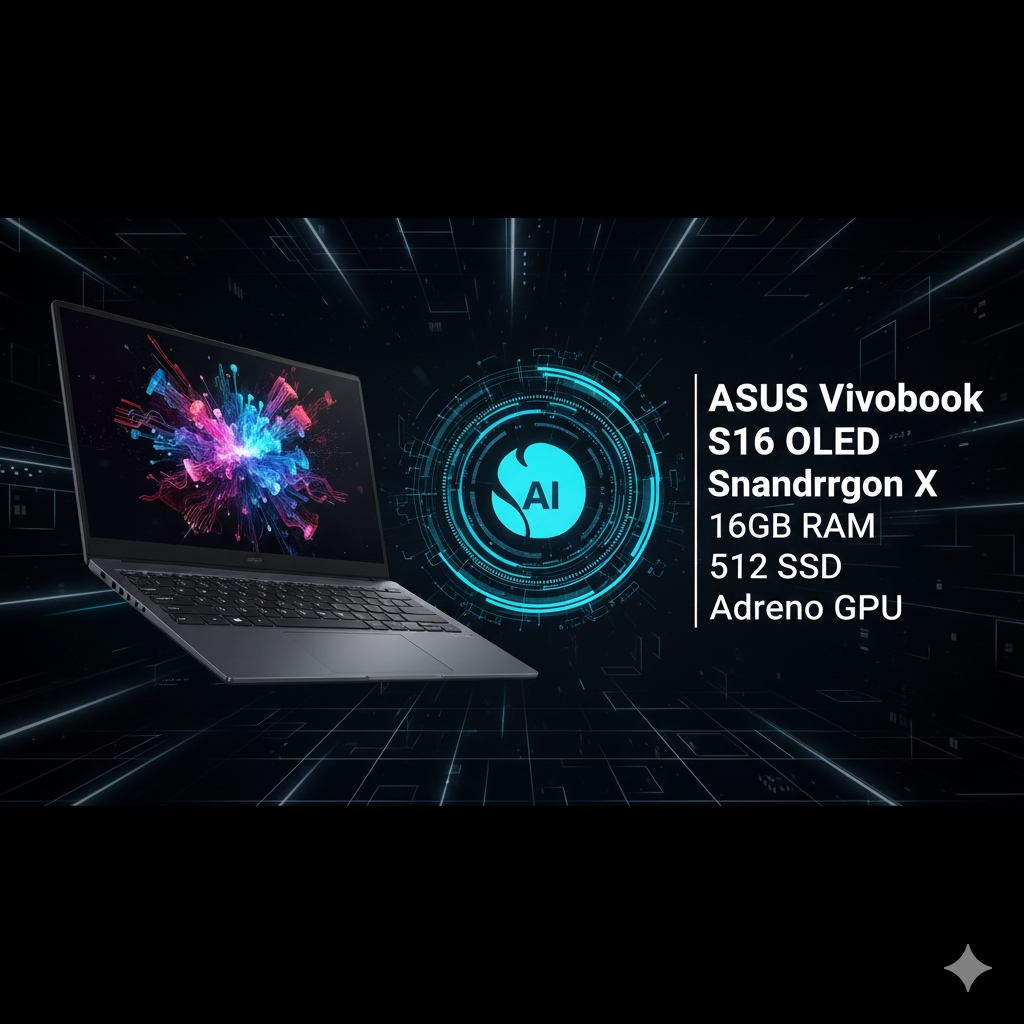 ASUS Vivobook S16 OLED -2025 (S3607QA-SH075WS)  Laptop 