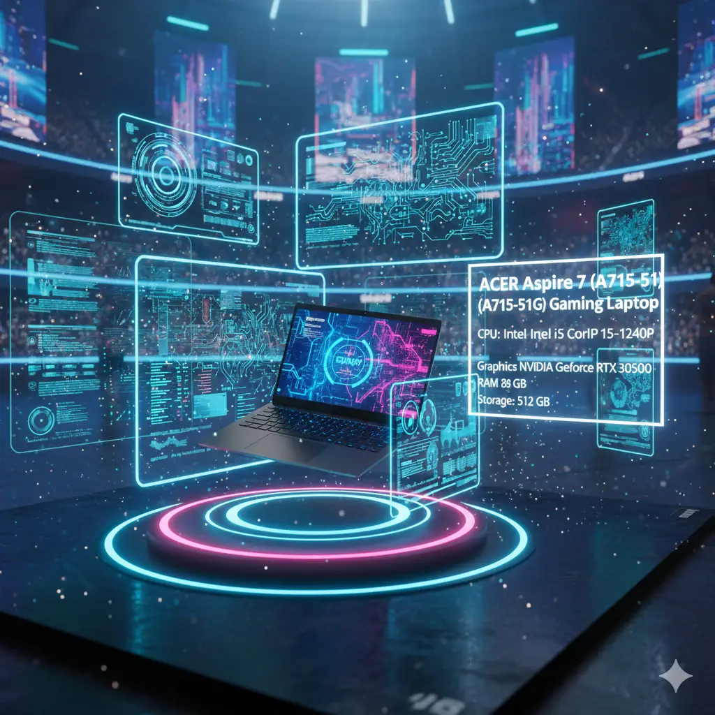 Acer Aspire 7 (A715-51G) Gaming Laptop