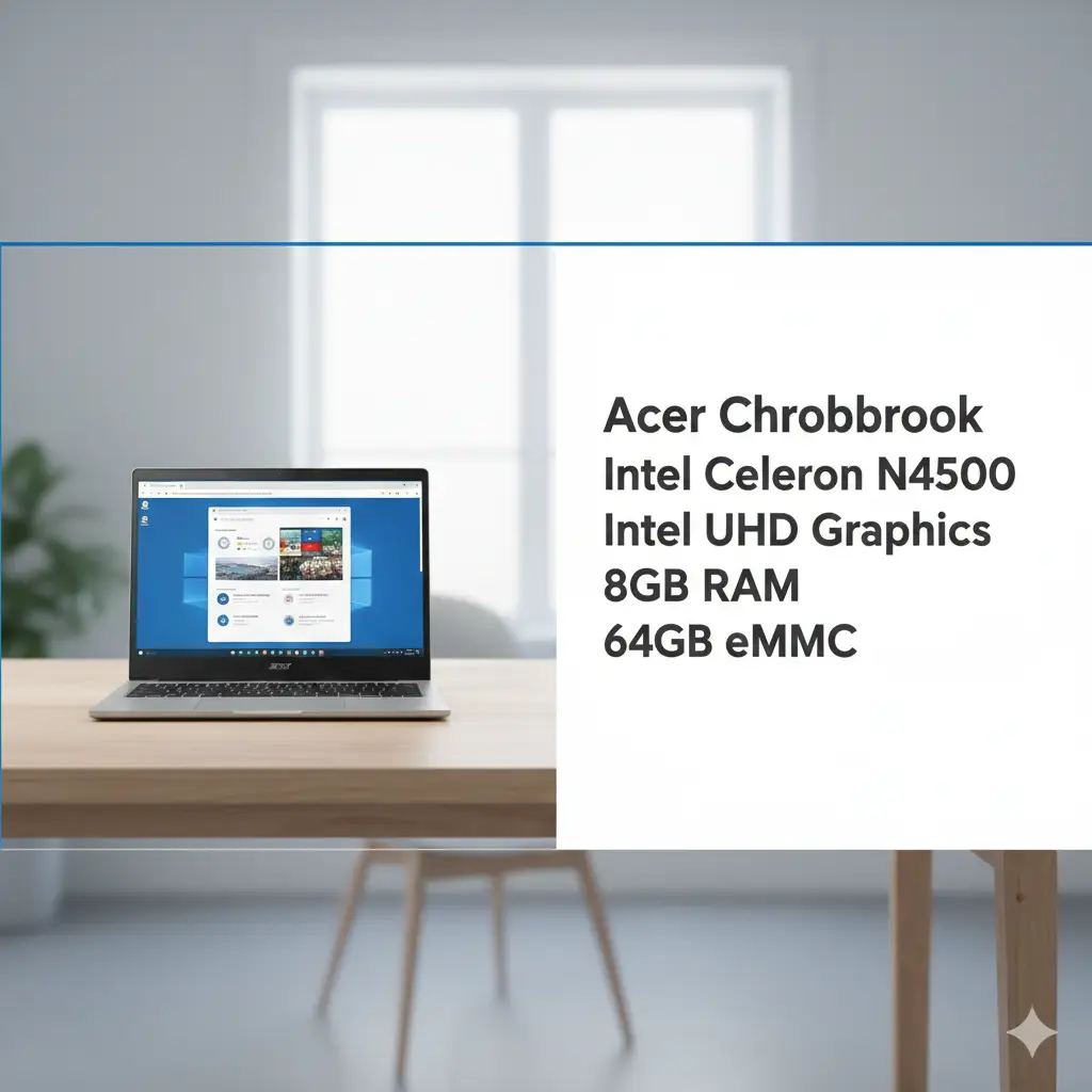 Acer Chromebook (CB314-3H-C5QE/ CB314-3H-COBZ) Laptop 