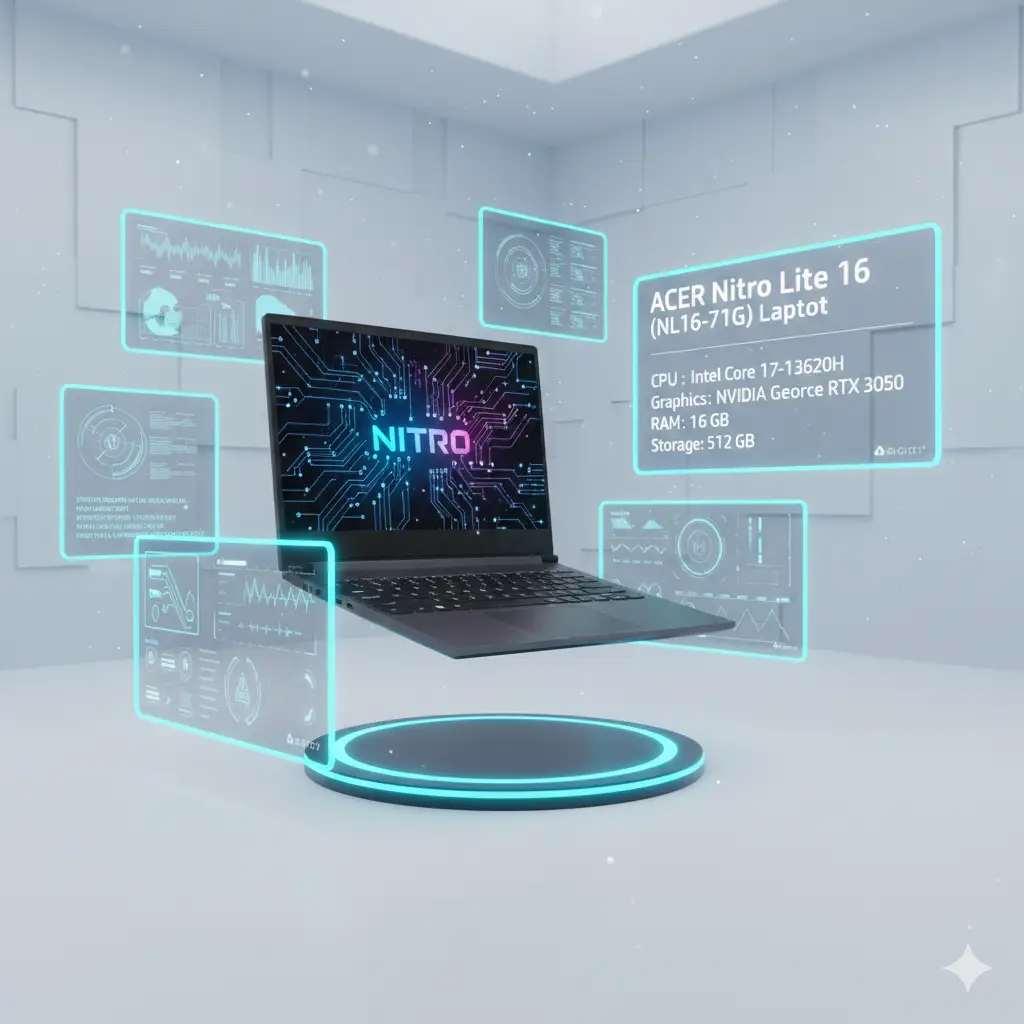 Acer Nitro Lite 16 (NL16-71G) Laptop