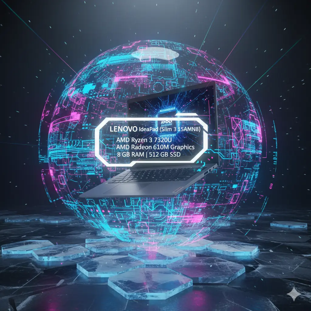 Lenovo IdeaPad (Slim 3 15AMN8) Laptop