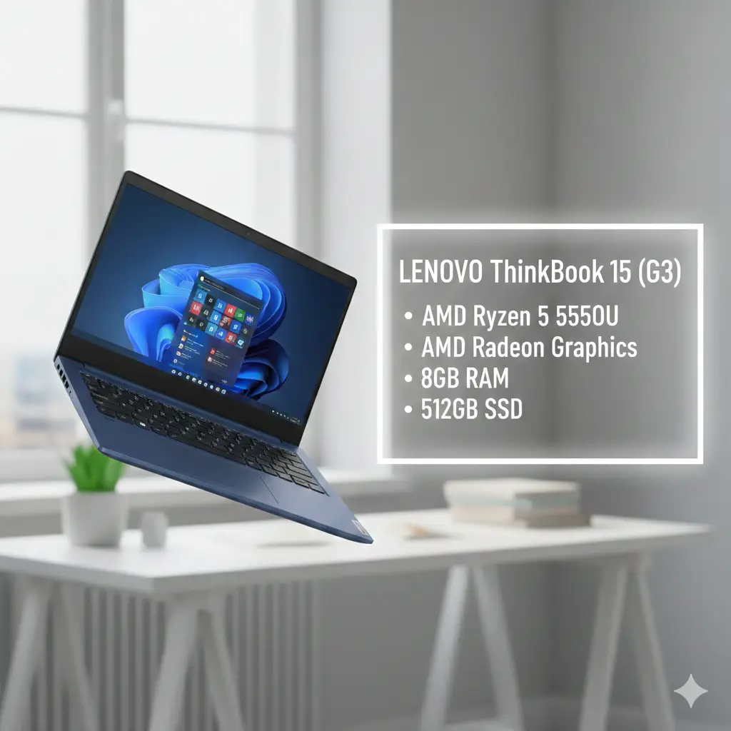 Lenovo ThinkBook 15 (G3 ACL) Laptop