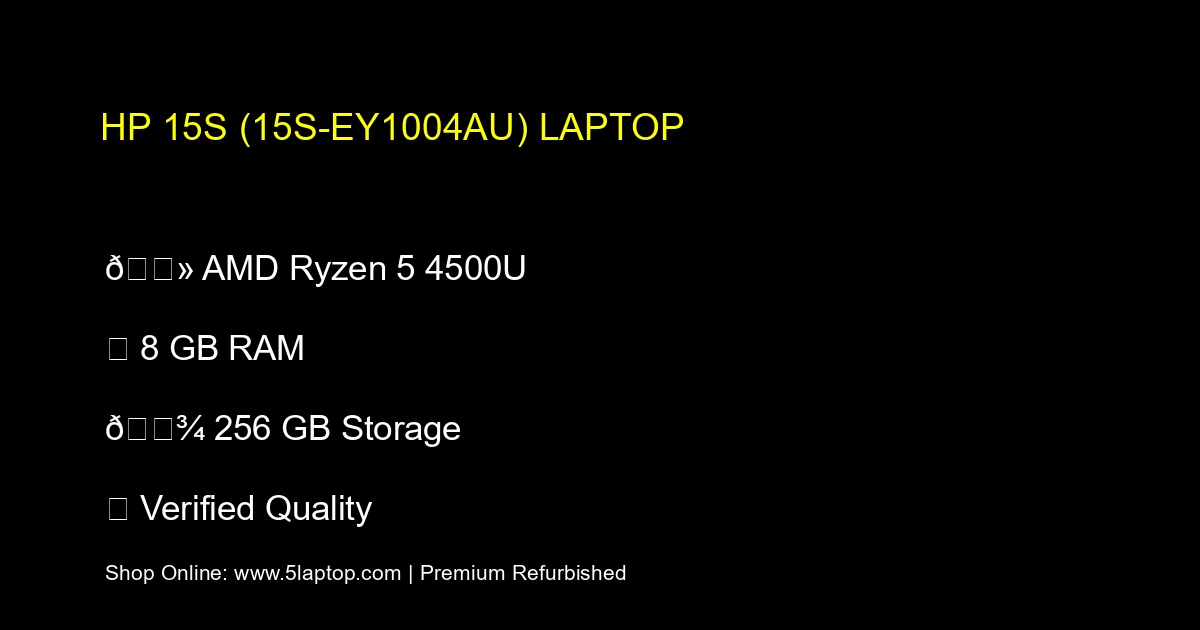 HP 15s (15s-ey1004au) Laptop
